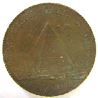 Monneron de 2sols a la pyramide de 1792